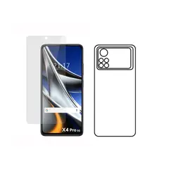 GENERICO - Protector Pantalla Y Trasero Hidrogel Para XIAOMI POCO X4 PRO