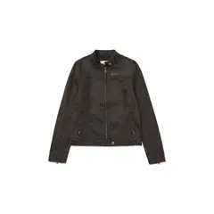CAT - Chaqueta Mujer W WAXED MOTO JACKET Marron