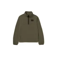 CAT - Buzo Hombre Polar Fleece Half Sn Verde