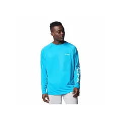 COLUMBIA - Camiseta Hombre TERMINAL TACKLE LS S Azul
