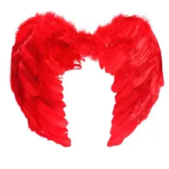 GENERICO - Alas de ángel en rojo con correas elásticas