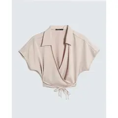 SEVEN SEVEN - Blusa Para Mujer Manga Corta Color Beige Marca #28123973