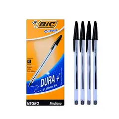 BIC - Boligrafo Negro Caja x 12 Unidades