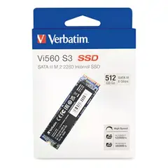 VERBATIM - Unidad de Estado Sólido Interno 512GB Vi560 SATA III M,2 2280