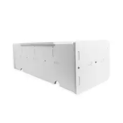 DIMATEX LEON - Organizador Niubo Escritorio Estante Monitor MDF Blanco
