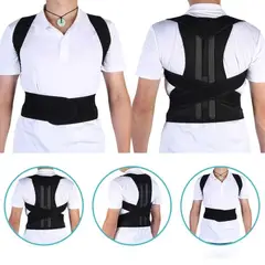 GENERICO - Corrector lumbar espalda completa mejora postura Unisex
