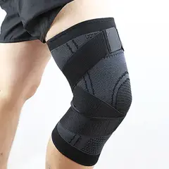 GENERICO - Rodillera ortopedica ajustable de compresion con velcro
