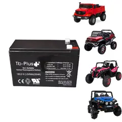 GENERICO - Bateria 12 Voltios Para Carros Y Motos De Juguete Electricos