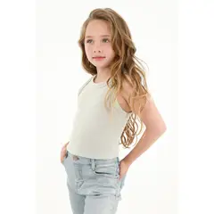 TENNIS - Camiseta tipo esqueleto verde para niña