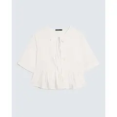 SEVEN SEVEN - Blusa Para Mujer Manga Corta Color Crudo Marca #28124043