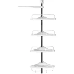 GENERICO - Organizador Estante Esquinero para Baño 4 niveles