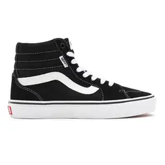 VANS - Tenis Negro Mujer Filmore Hi Suede Canvas