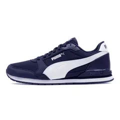 PUMA - Tenis Azul Hombre St Runner V6