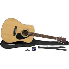 YAMAHA - Guitarra Acústica GigMaker con Funda, Afinador y Accesorios