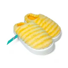 YOYOSO - PANTUFLAS DE LINEAS AMARILLAS - TALLA 40-41