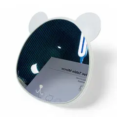 YOYOSO - ESPEJO DE MESA DE METAL BLANCO - OSO