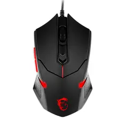 MSI - Mouse Gamer INTERCEPTOR DS B1 Negro RGB
