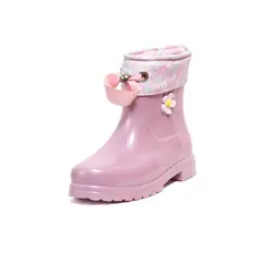 GENERICO - Botas Lluvia Niña Rosado Supresan Kelly Flower