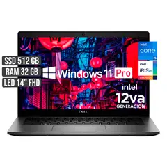 DELL - LATITUDE INTEL CORE I5-1235U SSD 512GB RAM 24GB LED 14 FHD