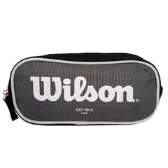 WILSON - Cartuchera Escolar Quingdao Gris-Negro Unisex