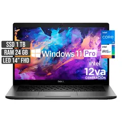 DELL - LATITUDE INTEL CORE I5-1235U SSD 1TB RAM 24GB LED 14 FHD