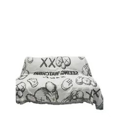 GENERICO - Manta De Sofá Cubrir Sofá Cama Silla BLANCO CON X