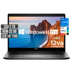 DELL - LATITUDE INTEL CORE I5-1235U SSD 2TB RAM 32GB LED 14 FHD