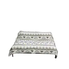 GENERICO - Manta De Sofá Cubrir Sofá Cama Silla BLANCO TRIANGULO
