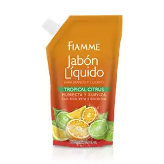 FULL FRESH - JABÓN ANTIBACTERIAL TROPICAL CITRUS x1000ML