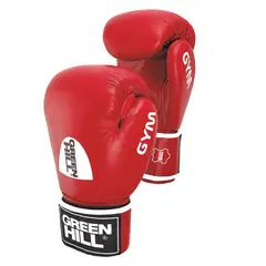 GREENHILL - GUANTES DE BOXEO REF. GYM COLOR ROJO 10 OZ