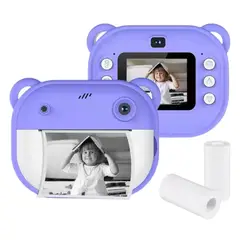 GENERICO - Camara Instantanea Para Niños Con Impresion Termica Rapida