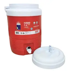 GENERICO - Termo 7.6 Litros Camping Alta Calidad Frío Hielero 2 galones