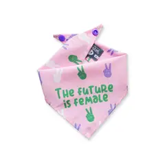 WAWAW - Pañoleta para perro talla S the future is female 8M