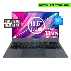 COMPUMAX - PORTATIL INTEL CORE I3-1315U SSD 512GB RAM 16GB LED 15,6 FHD