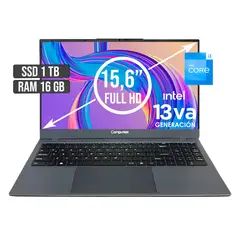 COMPUMAX - PORTATIL INTEL CORE I3-1315U SSD 1TB RAM 16GB LED 15,6 FHD