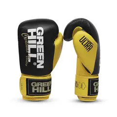 GREENHILL - GUANTES DE BOXEO REF ULTRA COLOR NEGROAMARILLO 10 OZ