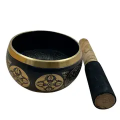 GENERICO - Cuenco Tibetano Nepal Con Mazo Meditacion Curacion