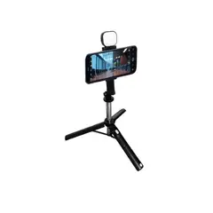 INNOVA - Trípode Palo Selfie Con Luz Recargable Monopie Portatil Ajustable