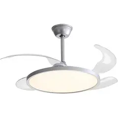 SANKEY - Ventilador de Techo Retráctil Inverter Ahorrador y Silencioso