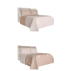 GENERICO - Tendido de cama liviano doble faz cama queen 160 microfibra - Almalu