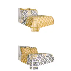 GENERICO - Tendido de cama liviano doble faz cama queen 160 microfibra - Almalu RG2