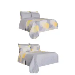 GENERICO - Tendido de cama liviano doble faz cama KING 2.00 microfibra - Almalu RG13