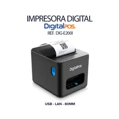 DIGITAL POS - IMPRESORA POS DIG-E200I USB LAN
