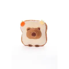 YOI - Peluche capibara con forma de sándwich de 17cm