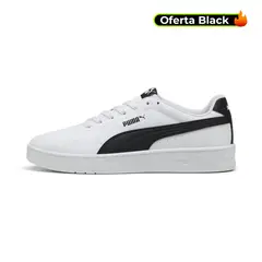 PUMA - Tenis Court Classic Hombre-Blanco