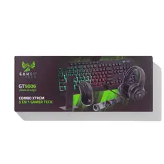 GAMER TECH - Combo Gamer Xtrem 5 En1 GT5006