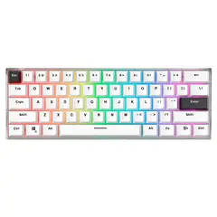 FANTECH - Teclado Gamer Mecanico FROST MK857FT Blanco