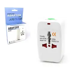 GENERICO - Enchufe Universal Viajero Adaptador Europeo Americano