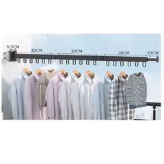 GENERICO - TENDEDERO DE ROPA PLEGABLE SENCILLO PEQUEÑO