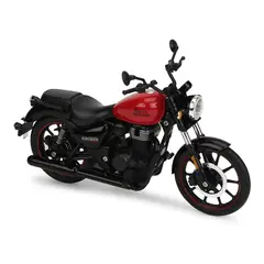 MAISTO - Royal Enfield Meteor 350 Modelo a Escala 1-12 Fireball Red